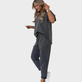 Casual Set with T-Shirt and Jogger Pants