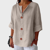 Adéla - Comfortable Linen Shirt
