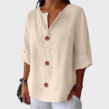 Adéla - Comfortable Linen Shirt