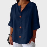 Adéla - Comfortable Linen Shirt