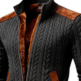 Valdenzo Knitted Jacquard Outdoor Jacket