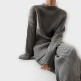 Albertina – 2-piece Cosy set in ribbed knit