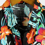 Short Sleeve Floral Shirt for Men