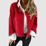 Jasmína - Coat with a Loose Neckline