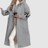Lucie - Elegant Coat with Hood