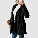Štěpánka - Plush Hooded Cardigan