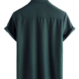 Men's Short Sleeve Summer Shirt made of Cotton