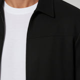 Black Suede Jacket for Men – Modern Casual Outerwear