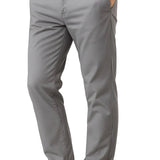 Men's Pants – Straight Cut Cotton with Elastane
