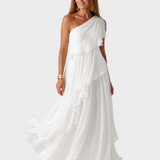 Talia - Maxi Dress with Cascading Ruffles