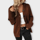 Brittan - Knit Sweater with Buttons