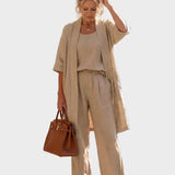 Linnea - Light Linen Set