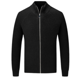 Four Seasons Merino Wool Zipper Cardigan