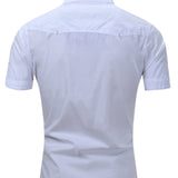 Short Sleeve Cotton Shirt for Men