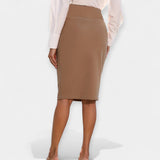 Meda - Midi Skirt with High Waist