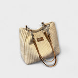 Cécile. - Soft Corduroy Shoulder Bag