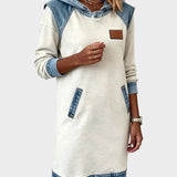 Irena - Denim Dress with Hood