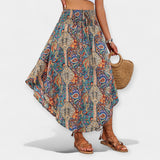 Lucie - Floral Midi Skirt with High Waist