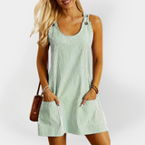 Sleeveless Ribbed Dresses