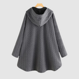 Zuzana - Quilted coat with a hood and buttons