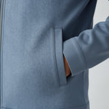 Light Blue Suede Jacket for Men – Elegant and Versatile Everyday Jacket