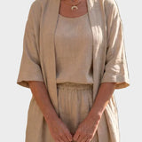 Linnea - Light Linen Set