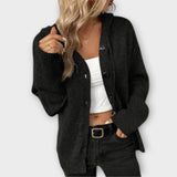 Brittan - Knit Sweater with Buttons