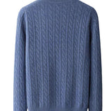 Deneb Cashmere Velvet Half-Zip