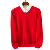 Elegant V-Neck Sweater