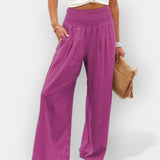 Natalie - Comfortable Wide Trousers