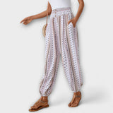 Anna - Pants with Ethnographic Pattern