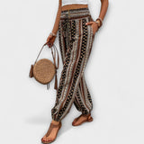 Anna - Pants with Ethnographic Pattern