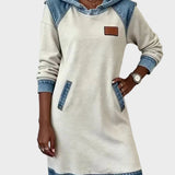 Irena - Denim Dress with Hood