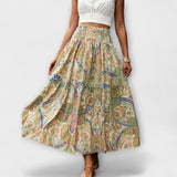 Comfortable patterned skirt
