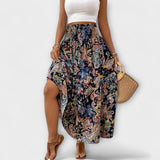Comfortable patterned skirt