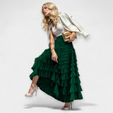 Kristýna - Elegant Tulle Skirt with Decorative Detail