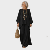 Beata - Elegant Two-Piece Linen Outfit