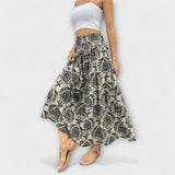 Comfortable patterned skirt