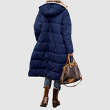 Laura - Winter coat with a reversible cut
