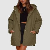 Kristýna - Oversized Winter Coat with Hood