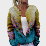 Rita - Autumn Floral Cardigan