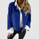 Jasmína - Coat with a Loose Neckline
