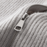 Four Seasons Merino Wool Zipper Cardigan