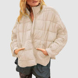 Gabriela - Lightweight, compact quilted jacket with a zipper