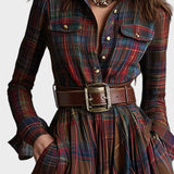 Evelyn - Classic Elegant Shirt Dress