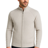Four Seasons Merino Wool Zipper Cardigan