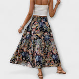 Comfortable patterned skirt