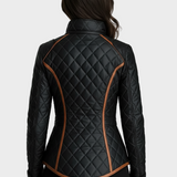 Lillian - Padded jacket with diamond quilting