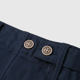 Men's Navy Chinos – Loose Fit