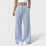 Dominique - Comfortable Wide Pants